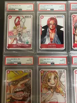 PSA 10 One Piece Premium Card Coll-Film Red Finale Set Japanese mc08 2023 JPN - Image 2