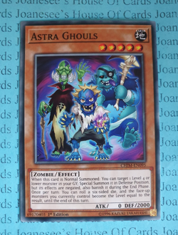 CHIM-EN095 Astra Ghouls Yu-Gi-Oh Card 1st Edition New - Image 1