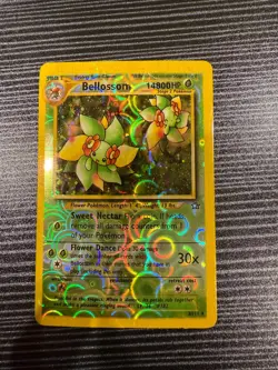 Rare Vintage Pokemon Card - Bellossom 14800 HP Cosmos Holo - Burger King 2000 - Image 1
