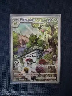 Floragato Scarlet & Violet Paldea Evolved Holo Illustration Card 197/193 - Image 1