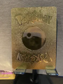 Zapdos Foil Metal Pokemon Pokemon Fan Art Collectible Card Trading - Image 2