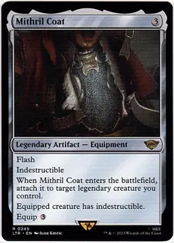 MTG The Lord of the Rings Mithril Coat (Rare) - Image 1