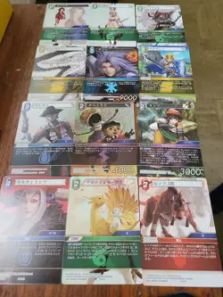 12x Card Final Fantasy MTG Tcg Bundle Japanese Nm - Image 2