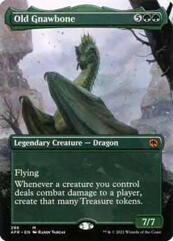 Old Gnawbone *Borderless * - AFR - NM - Magic The Gathering - MTG - Image 1