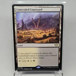 MTG Concealed Courtyard Outlaws of Thunder Junction (R) OTJ 268 - Image 1