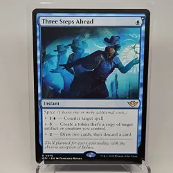 MTG Three Steps Ahead Outlaws of Thunder Junction (R) OTJ 75 - Image 1