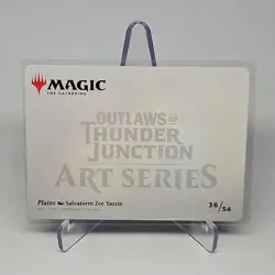 MTG Plains Art Card 36/54 Outlaws of Thunder Junction OTJ Art Series - Image 2