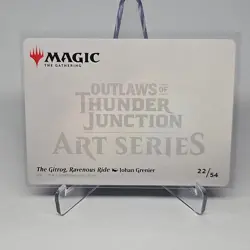 MTG The Gitrog, Ravenous Ride Art Series 22/54 Outlaws of Thunder Junction OTJ - Image 2
