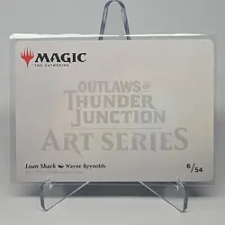 MTG Loan Shark Art Card 6/54 Outlaws of Thunder Junction OTJ Art Series - Image 2