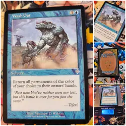 MTG Wash Out 🇬🇧 ⚪ Invasion 2000 Magic The Gathering Return Deck Card Og - Image 1