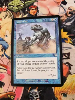 MTG Wash Out 🇬🇧 ⚪ Invasion 2000 Magic The Gathering Return Deck Card Og - Image 5