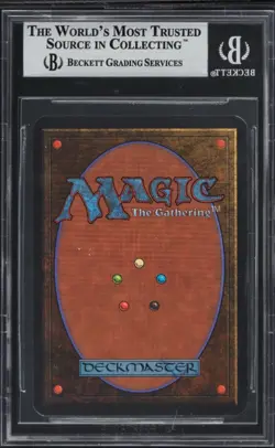 1993 Magic The Gathering MTG Alpha Pestilence BGS 8.5 NM-MT+ - Image 2