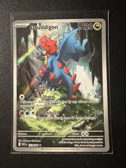 Druddigon 151/086 S&V White Flare Illustration Rare NM Pokemon TCG - Image 1