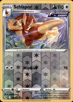 Pokemon - 213/264 - Schlapor - Reverse Holo Fusionsangriff - Image 1