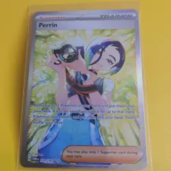 2024 Pokemon Twilight Masquerade 220/167 Perrin Special Illustration Rare M - Image 2