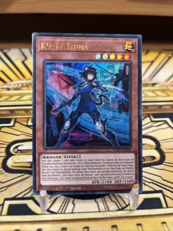 Yugioh K9-17 Izuna Ultra Rare JUSH-DE031 - Image 1