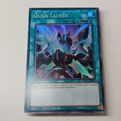 Quick Launch - BLC1 - SILVER RARE - Yugioh EURO - Image 1