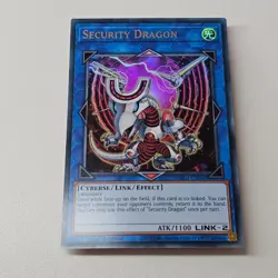 Security Dragon - BLC1 - GOLD RARE - Yugioh EURO - Image 1