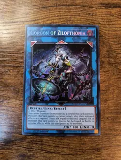 Gorgon of Zilofthonia Secret Rare DUAD-EN050 Duelist's Advance NM YUGIOH - Image 1