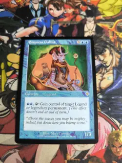 MTG Empress Galina 🟨 🇬🇧 Nm Magic Invasion 2000 Rare Blue Legend Og Deck Card - Image 2