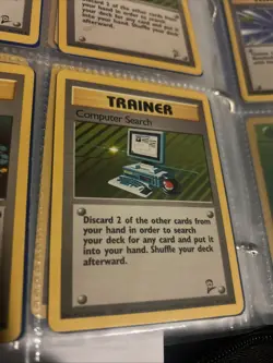 Computer Search 101/130 - LP - Base Set 2 - Unlimited Rare Pokemon TCG Card - Image 1