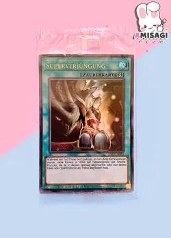 Yu-Gi-Oh! Super Rejuvenation LART-DE013 Ultra Rare Card Trading Card Promo New - Image 1
