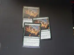 Audacity x3 MTG Brothers War Green Uncommon Enchantment NM - Image 1