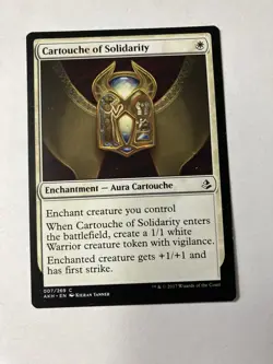 Cartouche of Solidarity (007) Amonkhet MTG Magic The Gathering S174* - Image 1