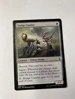 MTG Sludge Crawler Battle for Zendikar 098/274 Regular Common - Image 1