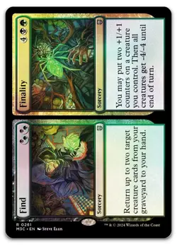 Find // Finality (Ripple Foil) #261 (NM) Modern Horizons 3 M3C Magic MTG - Image 1