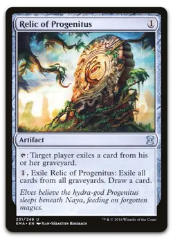Relic of Progenitus #231 (LP) Eternal Masters EMA Magic MTG - Image 1