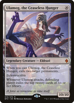 Ulamog, the Ceaseless Hunger #15 (HP) Battle for Zendikar BFZ Magic MTG - Image 1