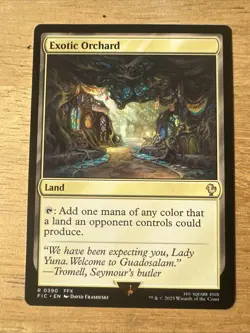 Exotic Orchard Commander: Final Fantasy MTG Magic The Gathering - Image 1