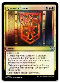Riveteers Charm (Ripple Foil) #271 (NM) Modern Horizons 3 M3C Magic MTG - Image 1
