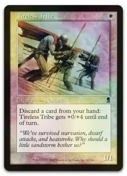 Tireless Tribe #56 (Foil) (LP) Odyssey ODY Magic MTG - Image 1