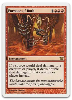 Furnace of Rath #188 (LP) 9th Edition 9ED Magic MTG - Image 1