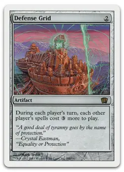 Defense Grid #296 (LP) 8th Edition 8ED Magic MTG - Image 1