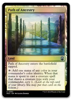 Path of Ancestry (Ripple Foil) #363 (NM) Modern Horizons 3 M3C Magic MTG - Image 1