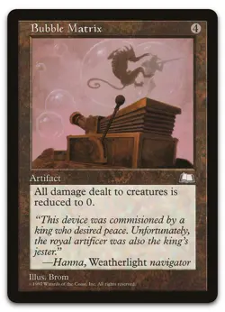 Bubble Matrix (LP) Weatherlight WTH Magic MTG - Image 1