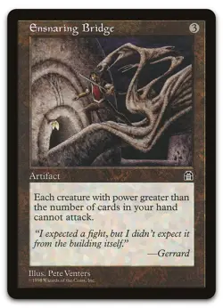 Ensnaring Bridge (LP) Stronghold STH Magic MTG - Image 1