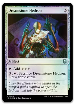 Dreamstone Hedron (Ripple Foil) #289 (NM) Modern Horizons 3 M3C Magic MTG - Image 1