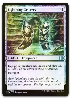 Lightning Greaves #267 (Foil) (NM) Double Masters 2XM Magic MTG - Image 1