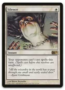 Silence #31 (NM) Magic 2010 M10 Magic MTG - Image 1