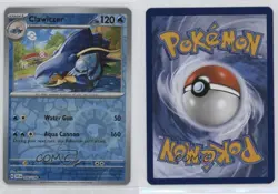 Clawitzer Reverse Foil Pokemon SV01: Scarlet & Violet #050 0d7t - Image 3