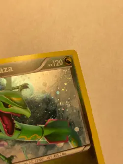 Pokemon Rayquaza XY64 - Black Star Promo, Cosmos Holo w/ Swirl - Image 3
