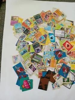 Pokemon Mixed Card Lot , AS IS. unknown Value. Im Not A Collector - Image 1