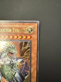 Yugioh Super Conductor Tyranno SD09-EN001 Ultra Rare 1st Ed NM - Image 3