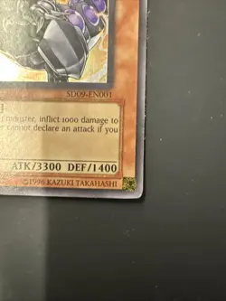 Yugioh Super Conductor Tyranno SD09-EN001 Ultra Rare 1st Ed NM - Image 4