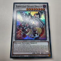 Borreload Savage Dragon - RA01 - Super Rare - Yugioh - Euro - Image 1