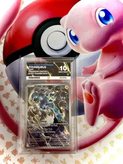Pokemon Thundurus TCG Promo Card SVP 209 Black Star Promo Ace 10 - Image 3